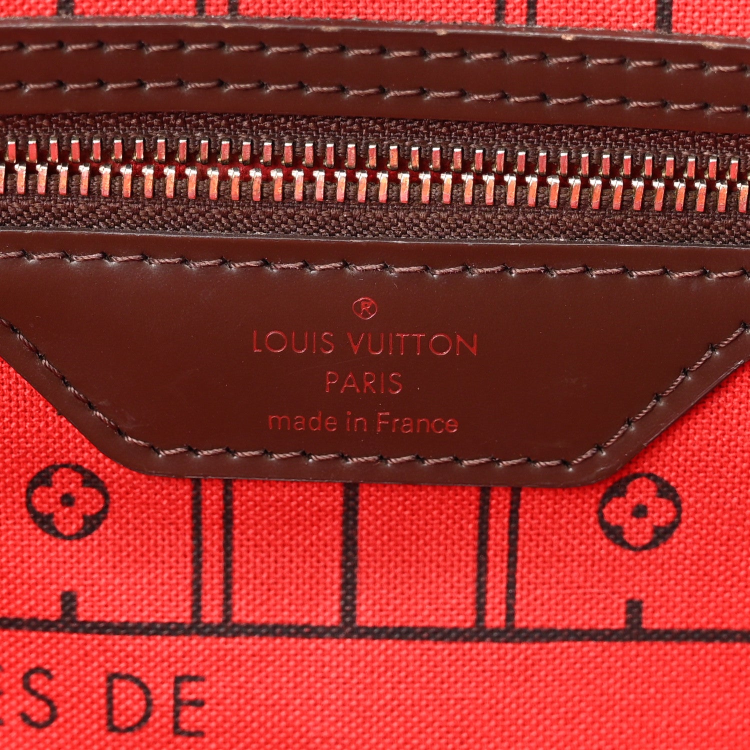 Louis Vuitton Damier Ebene Neverfull GM 6 of 12