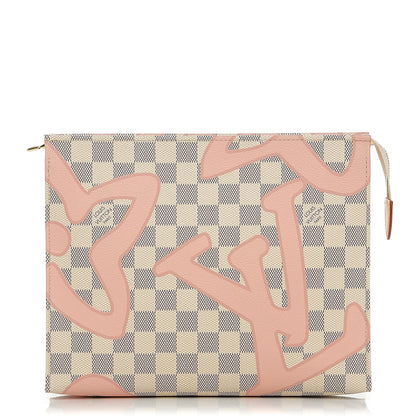 Louis Vuitton Damier Azur Tahitienne Toiletry Pouch 26 1 of 6