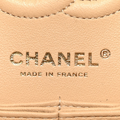 Chanel Caviar Quilted Small Double Flap Beige 6 of 11