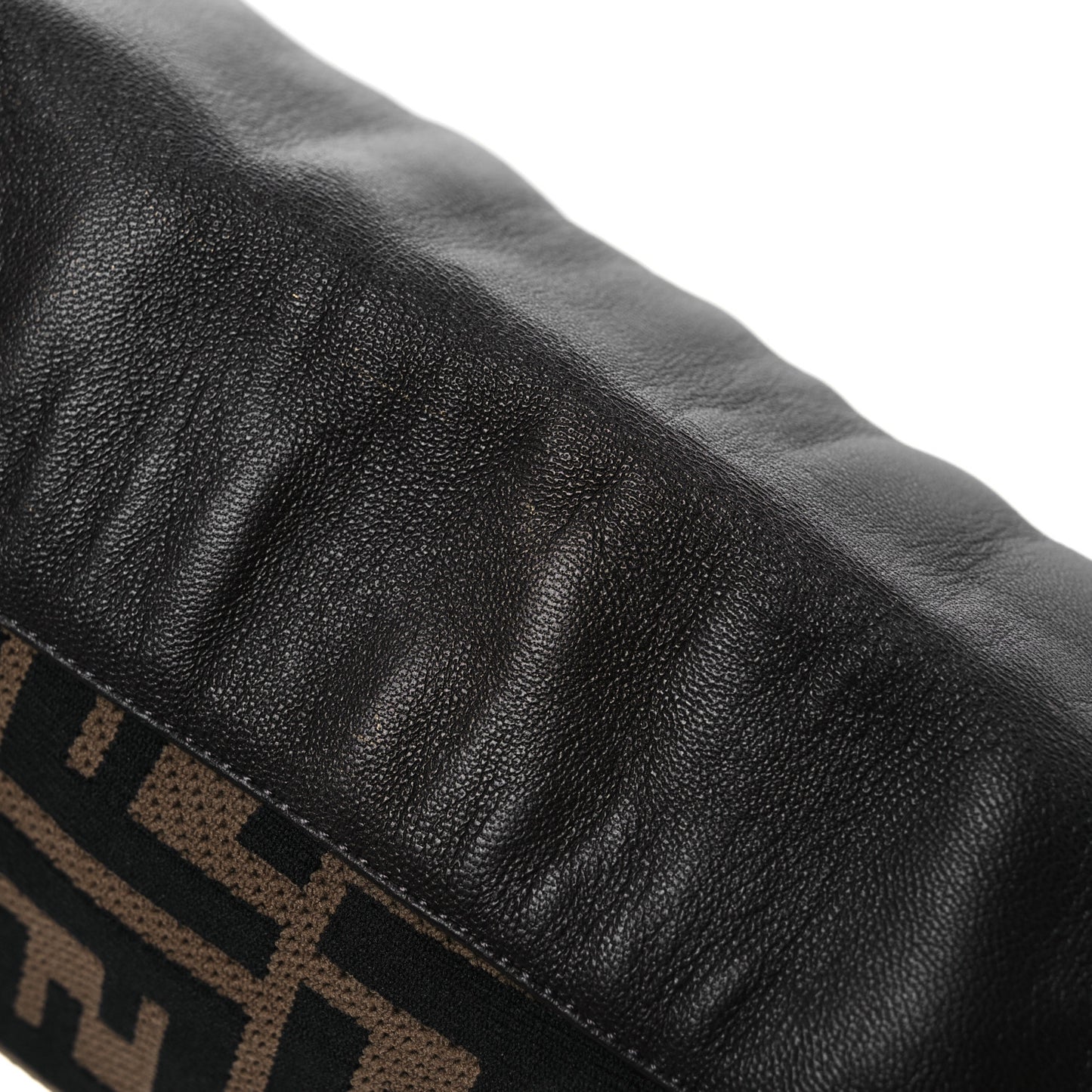 Nappa Microfiber Fabric FF Rockoko Thigh High Boots 40 Ebano Tobacco Black