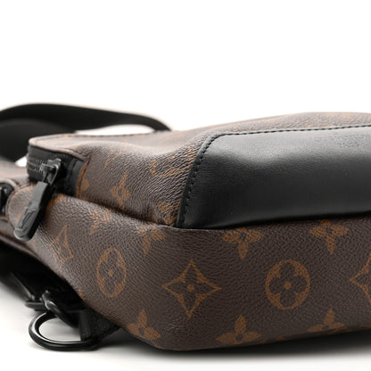 Louis Vuitton Monogram Macassar Avenue Sling Bag 8 of 9