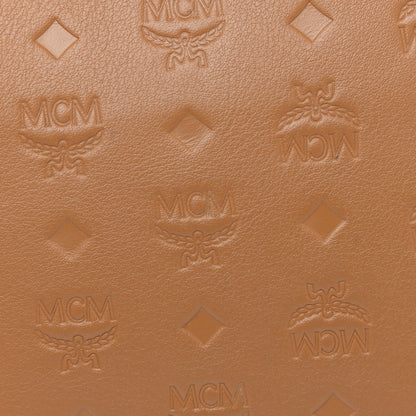 MCM Calfskin Ottomar Crossbody Pouch Cognac 10 of 16