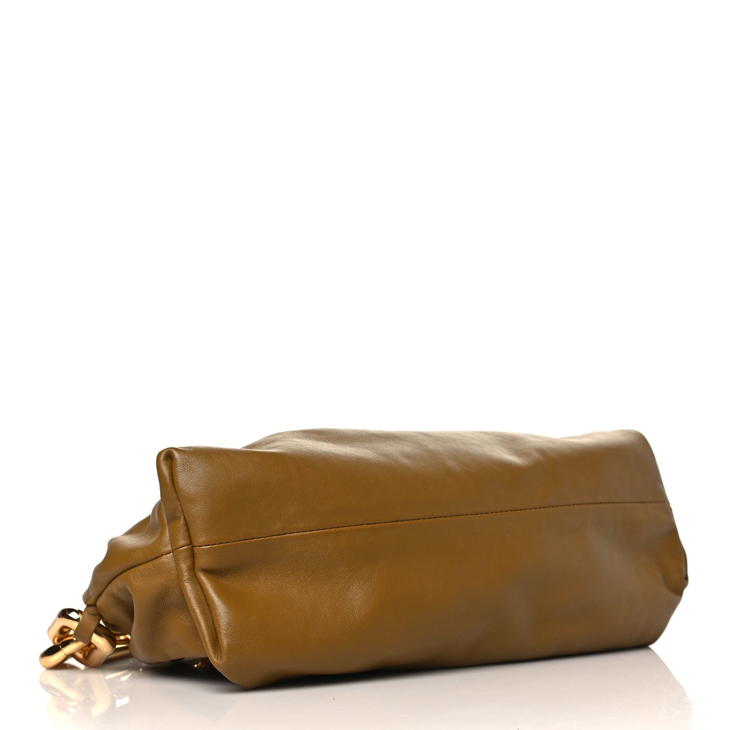 Calfskin The Pouch Chain Moutarde