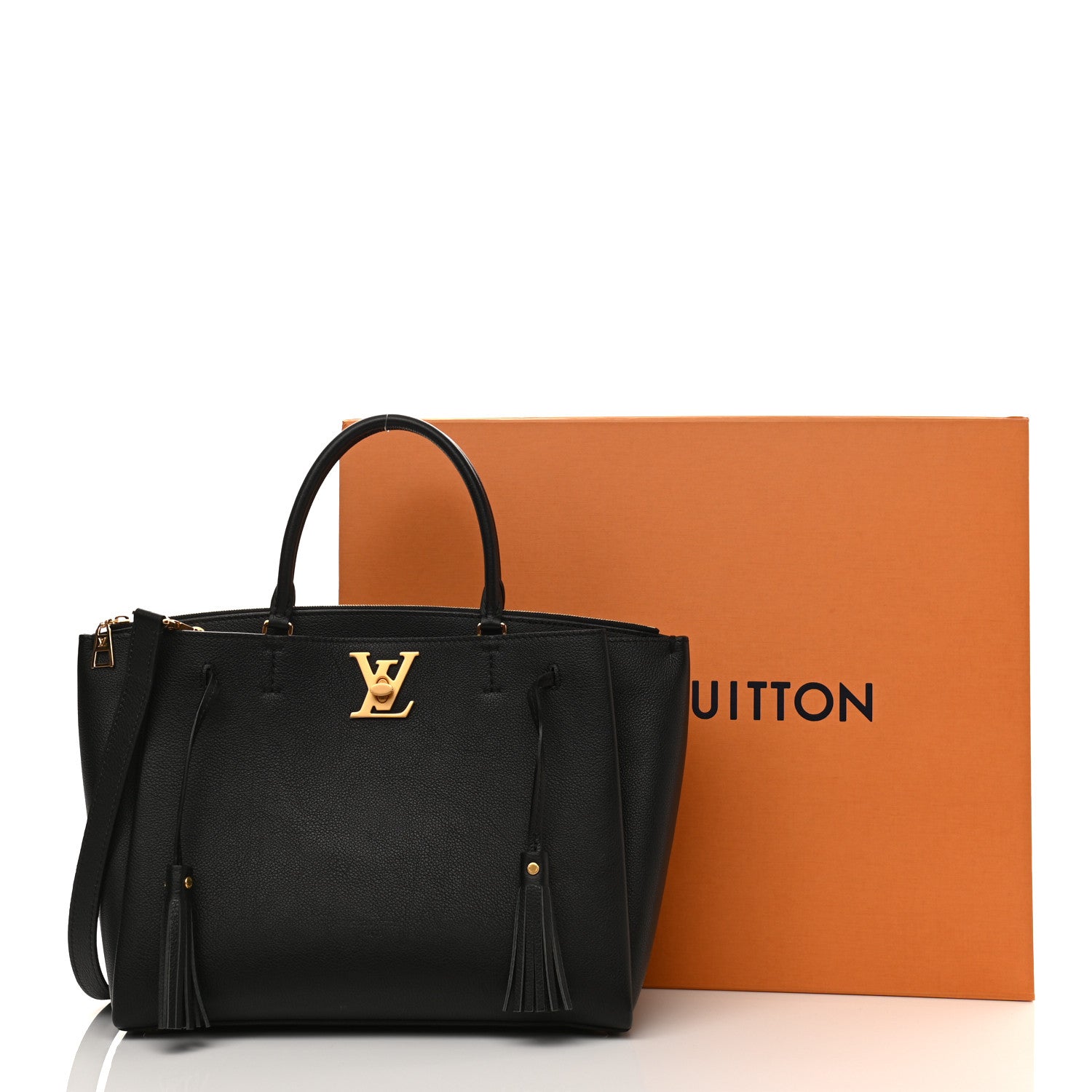 Louis Vuitton Calfskin Lockmeto Black 11 of 11