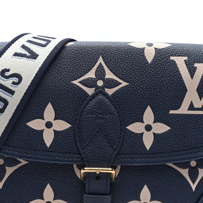 Louis Vuitton Empreinte Giant Monogram Diane Navy Creme 7 of 9