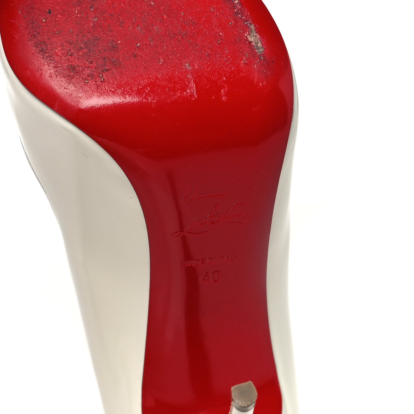 Patent Hot Chick 100 Pumps 40 White