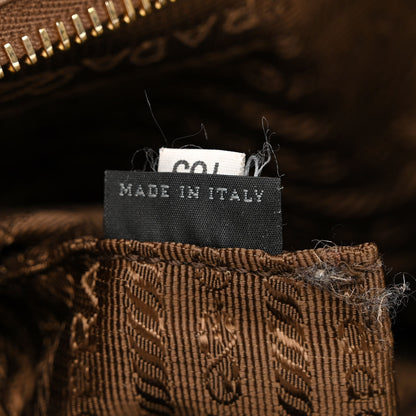 Prada Vitello Daino Shoulder Bag Argilla 7 of 13