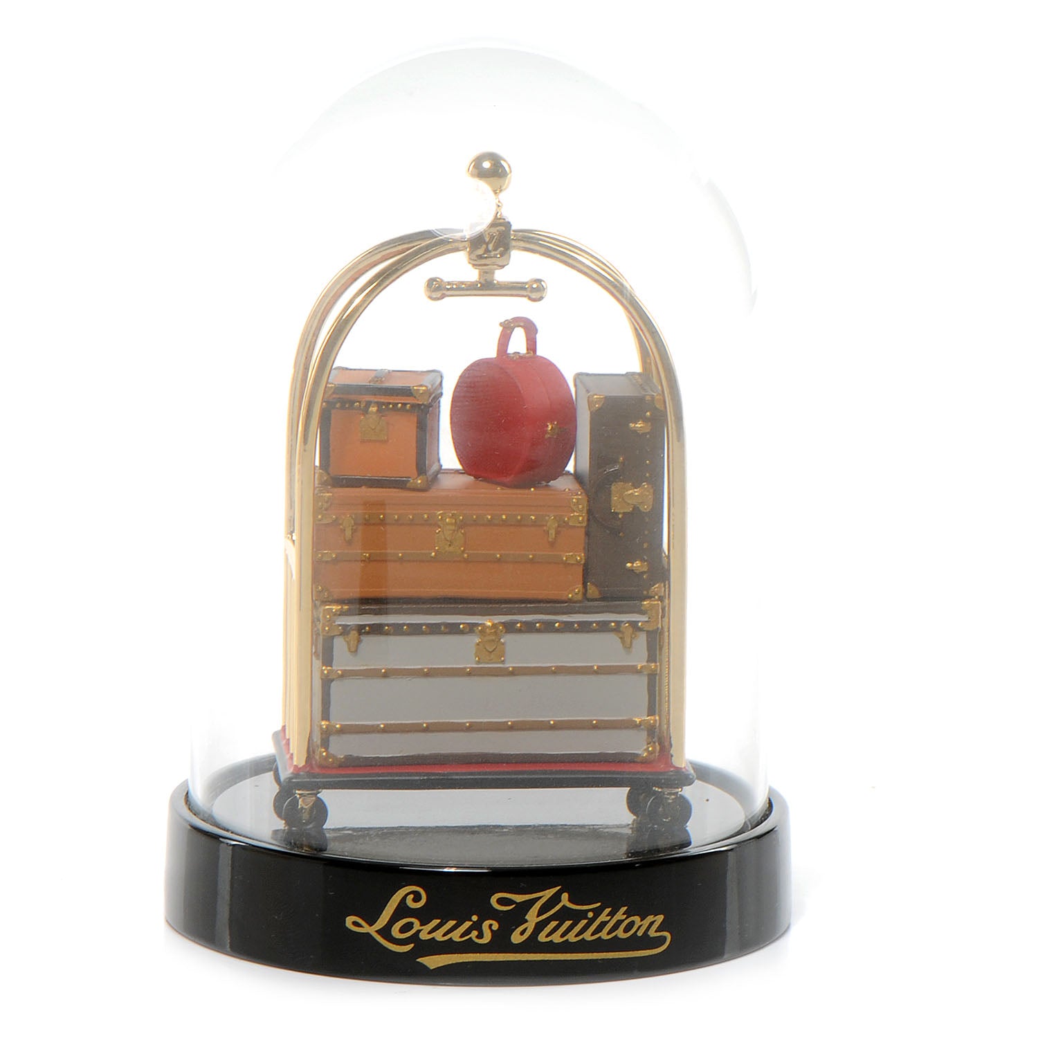 Louis Vuitton Glass Porters Trolley Dome Globe Boule VIP 1 of 5
