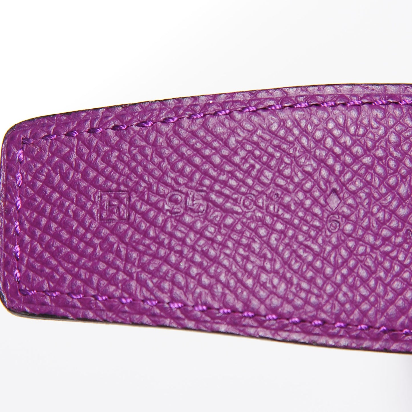 Epsom Swift Reversible Belt Strap 95 Anemone Capucine