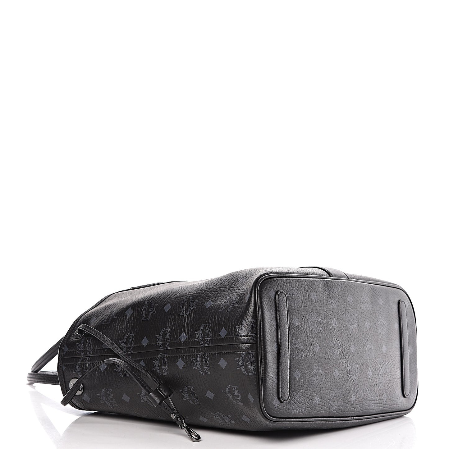 Visetos Medium Liz Reversible Shopper Tote Black