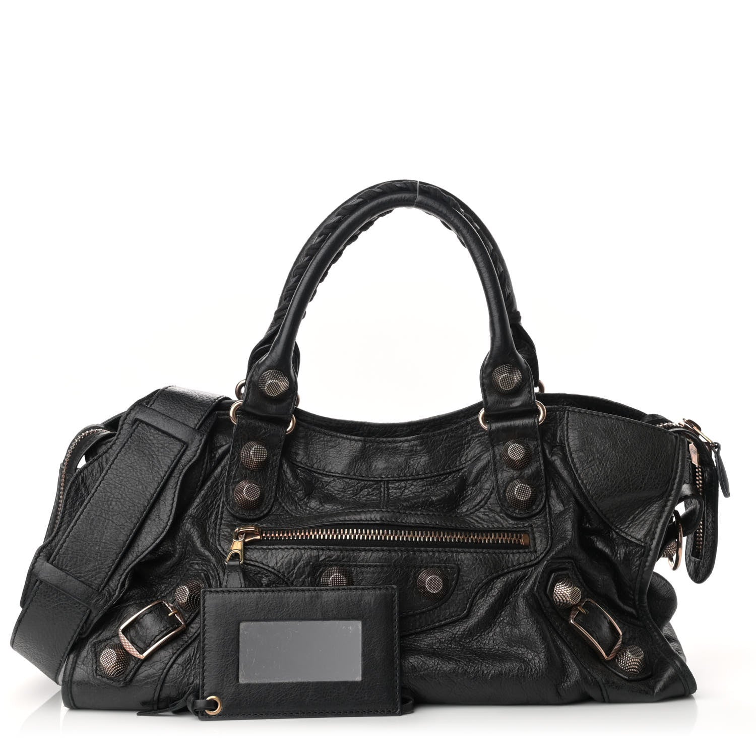 Balenciaga Agneau Giant 21 Rose Gold Hardware Part Time Black 1 of 12