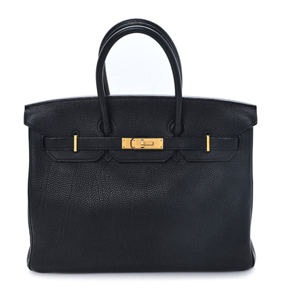 Hermes Togo Birkin 35 Black 1 of 12