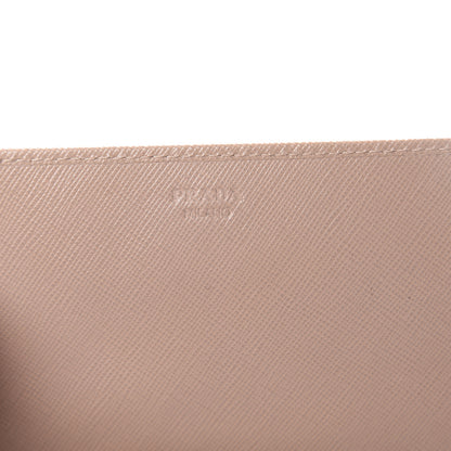 Prada Saffiano Metal Oro Chain Wallet Cammeo 5 of 8