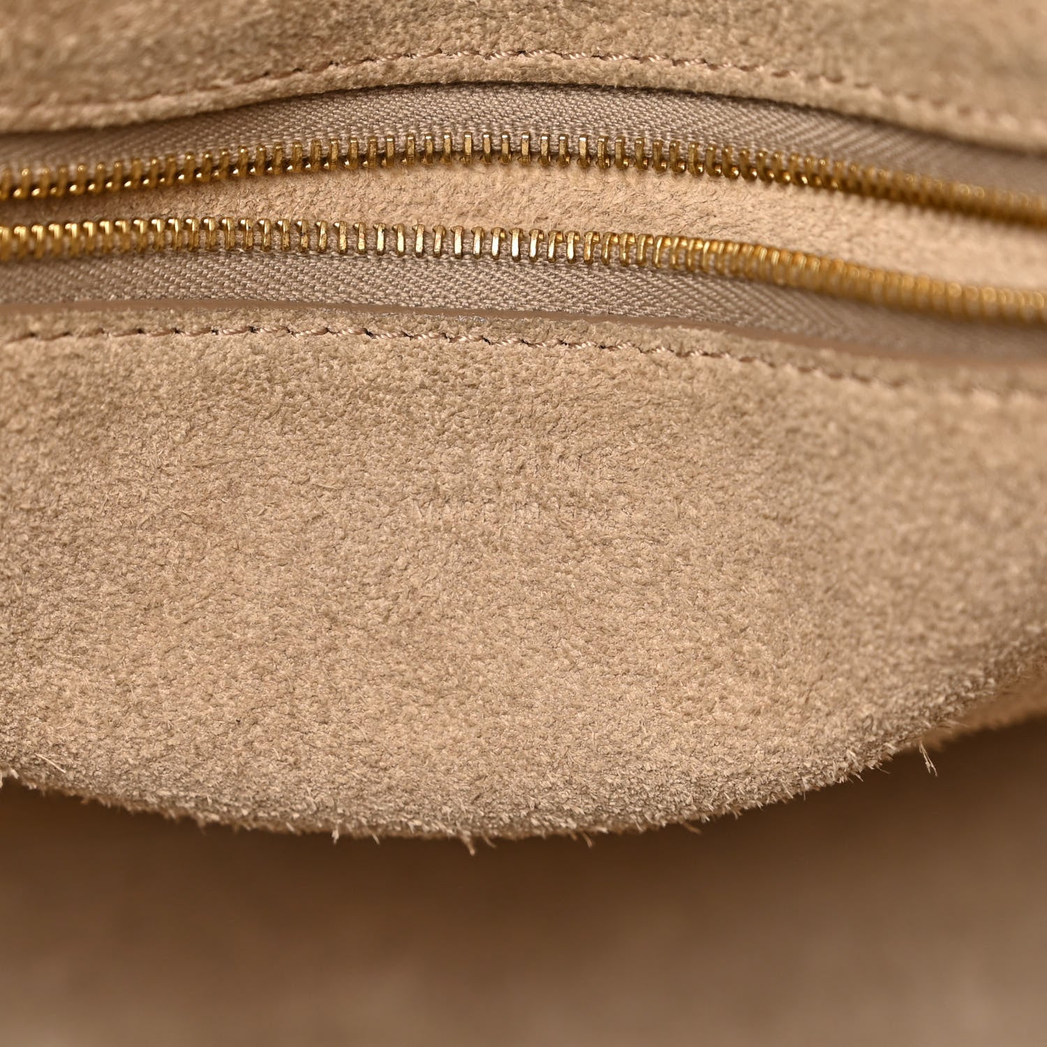 Celine Soft Grained Calfskin Sangle Bucket Bag Dune 6 of 15