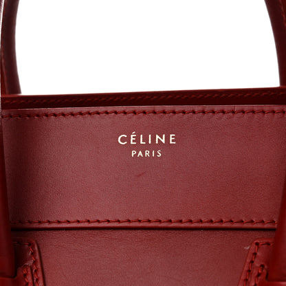 Celine Palmelato Mini Luggage Red 6 of 17