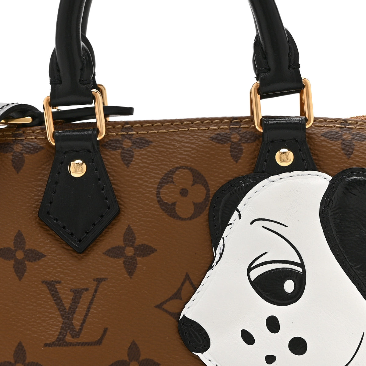 Louis Vuitton Reverse Monogram Dog Animation Nano Speedy 7 of 9