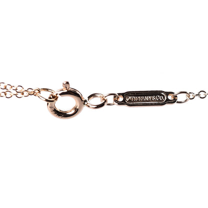 Tiffany 18K Rose Gold T Smile Pendant Necklace 5 of 6