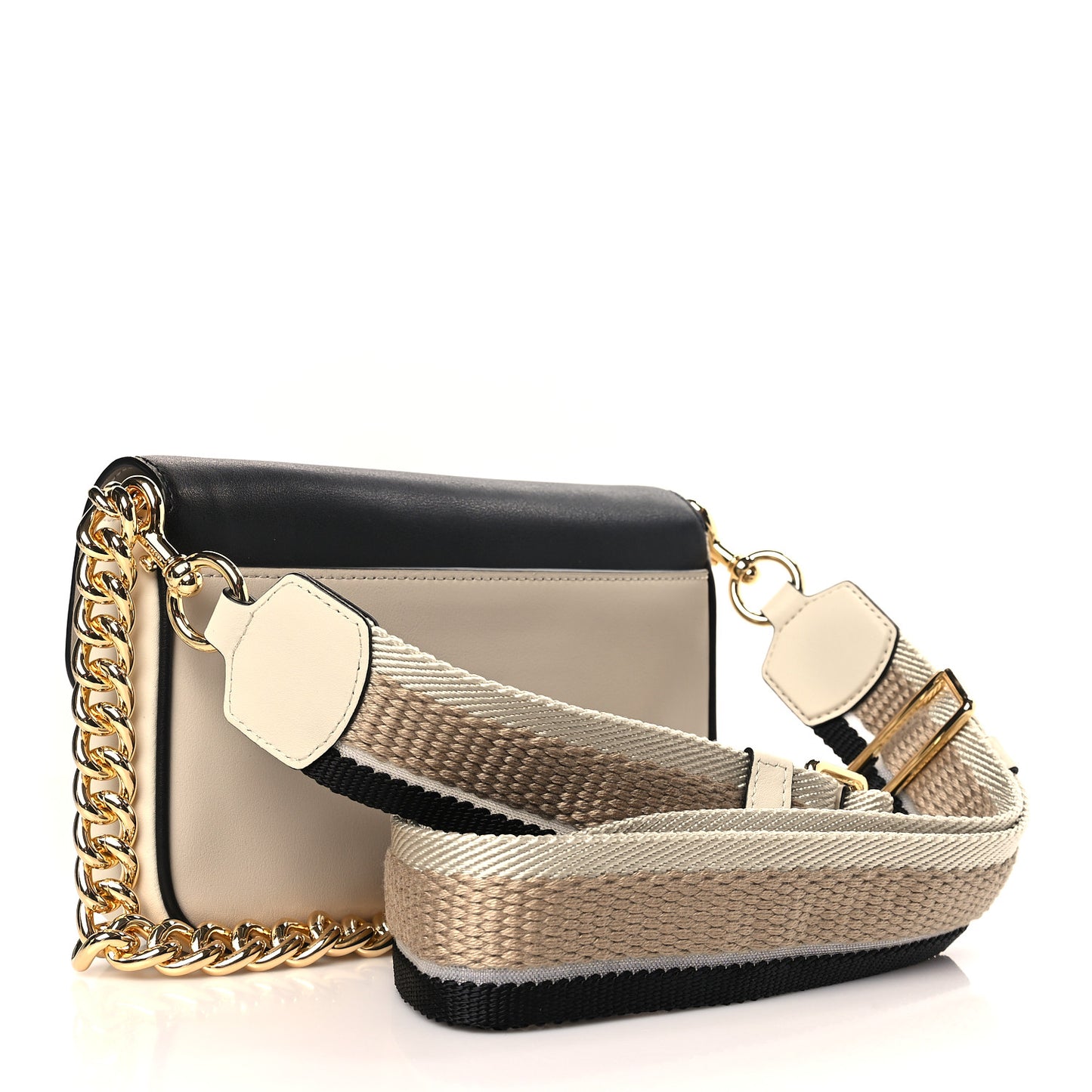 Calfskin The J Marc Shoulder Bag Greige Multicolor