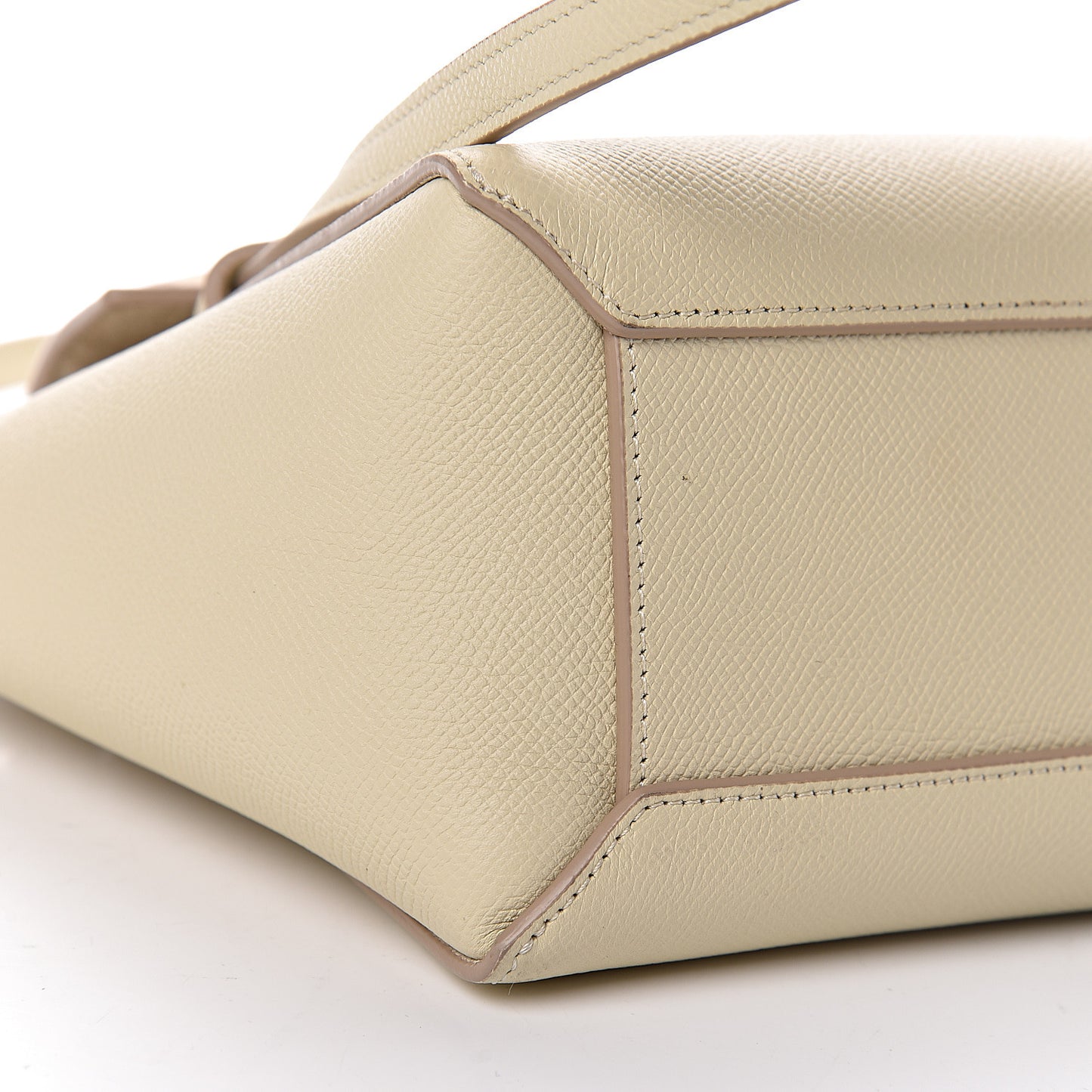 Grained Calfskin Nano Belt Bag Linen