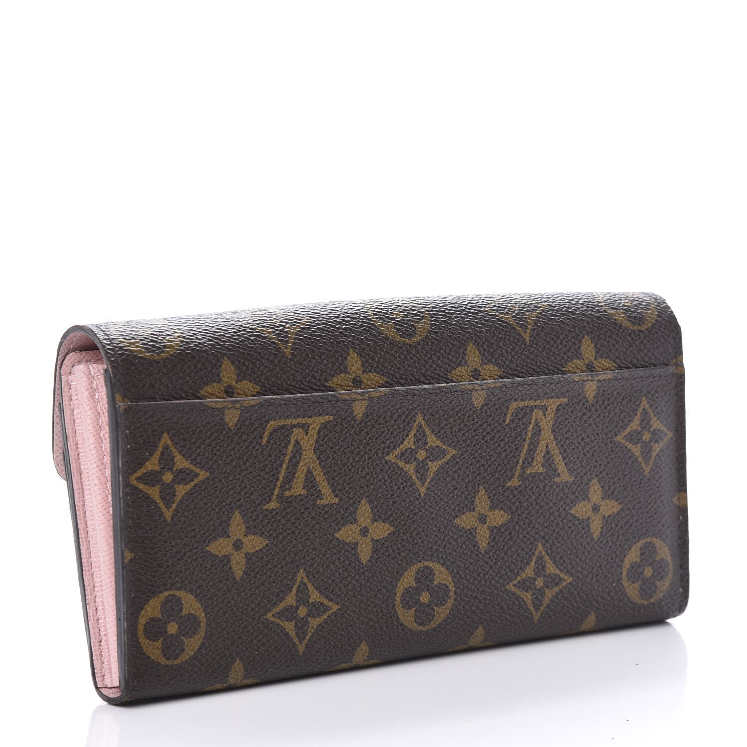 Louis Vuitton Monogram Sarah Wallet NM Rose Ballerine 3 of 9