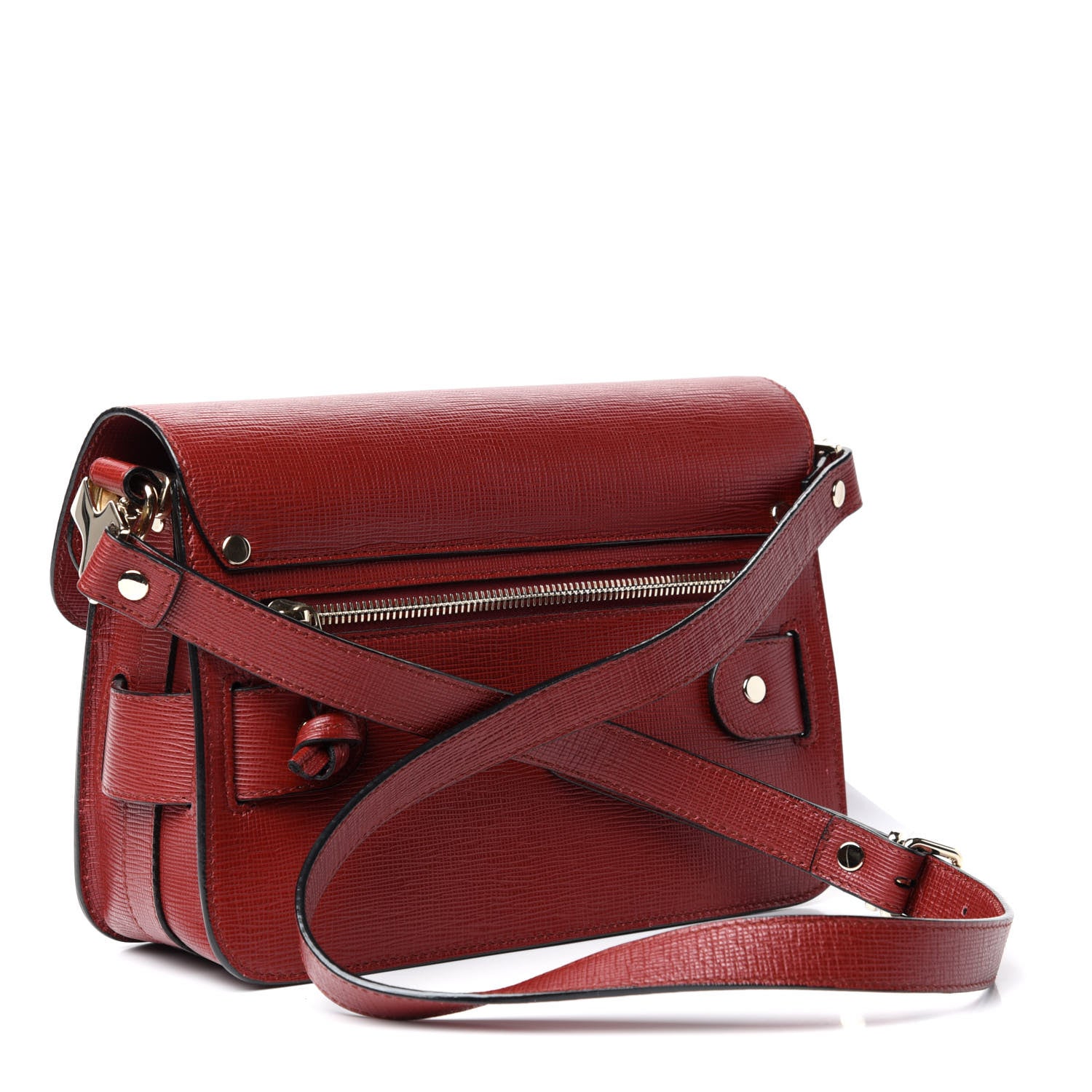 Proenza Schouler New Linosa Mini PS11 Classic Shoulder Bag Red Plum 3 of 8