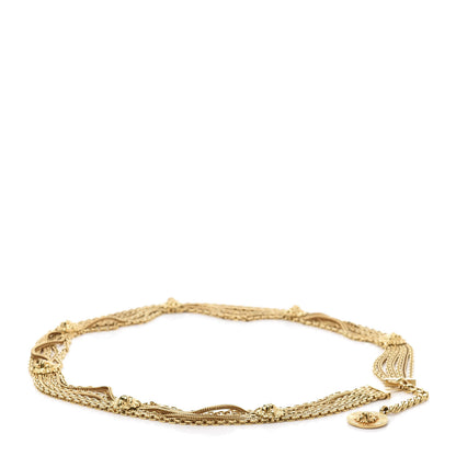 Chanel Chain CC Medallion Belt Gold 1 of 7
