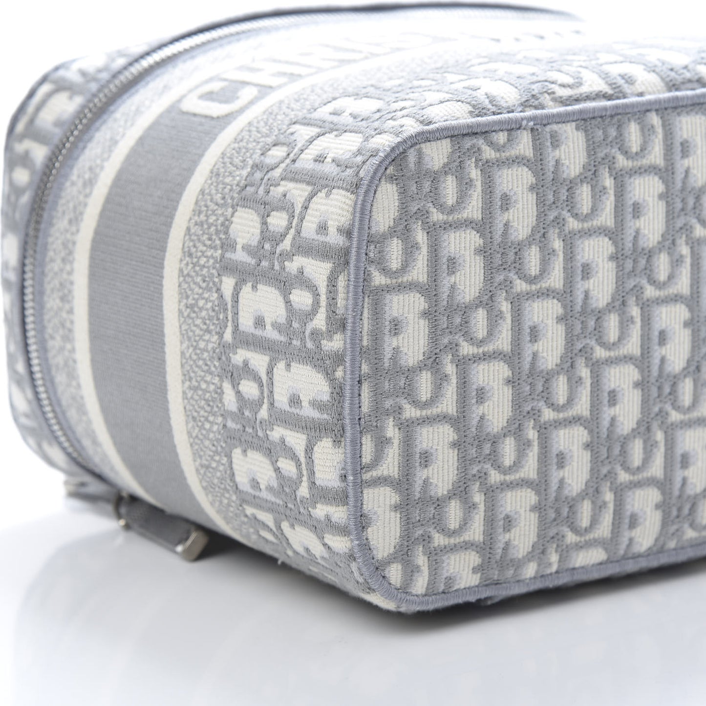 Oblique Diortravel Vanity Case Grey