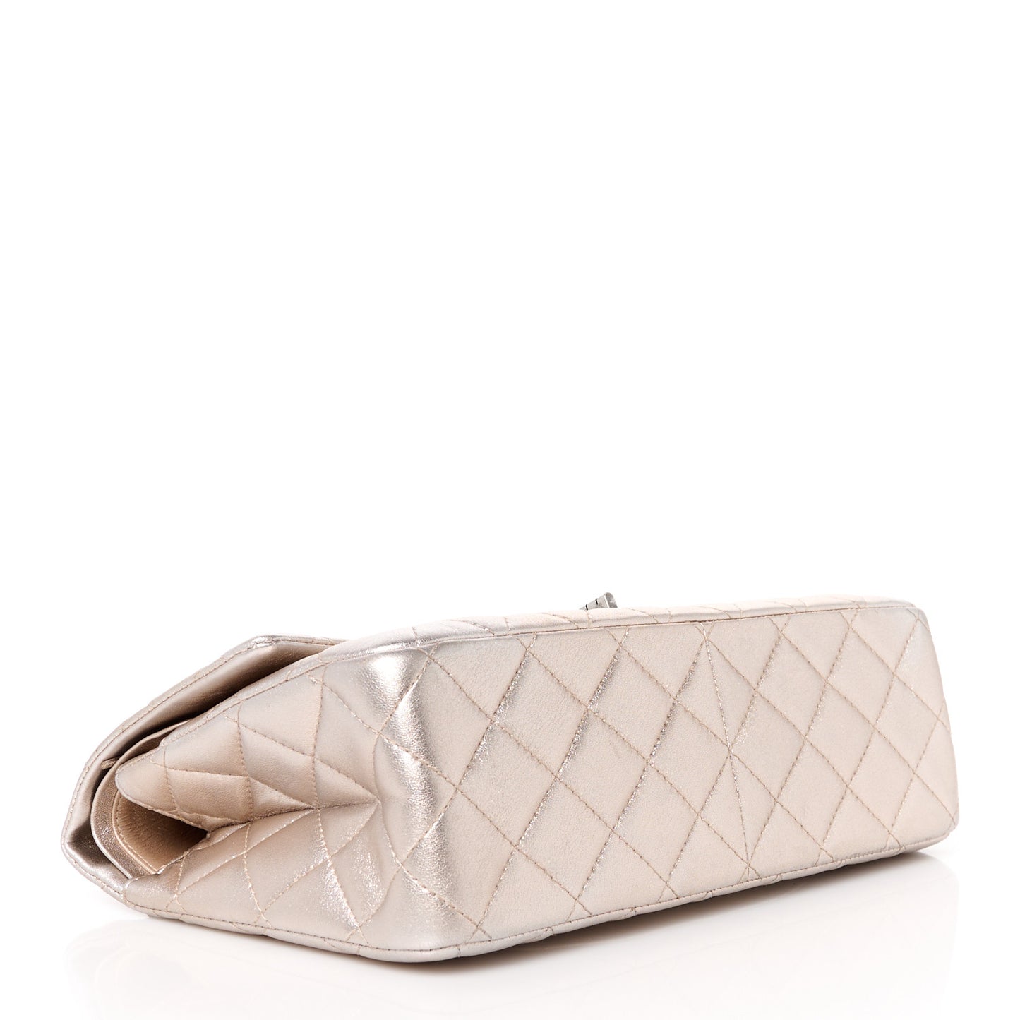 Metallic Aged Calfskin Quilted 2.55 Reissue 226 Flap Light Pink