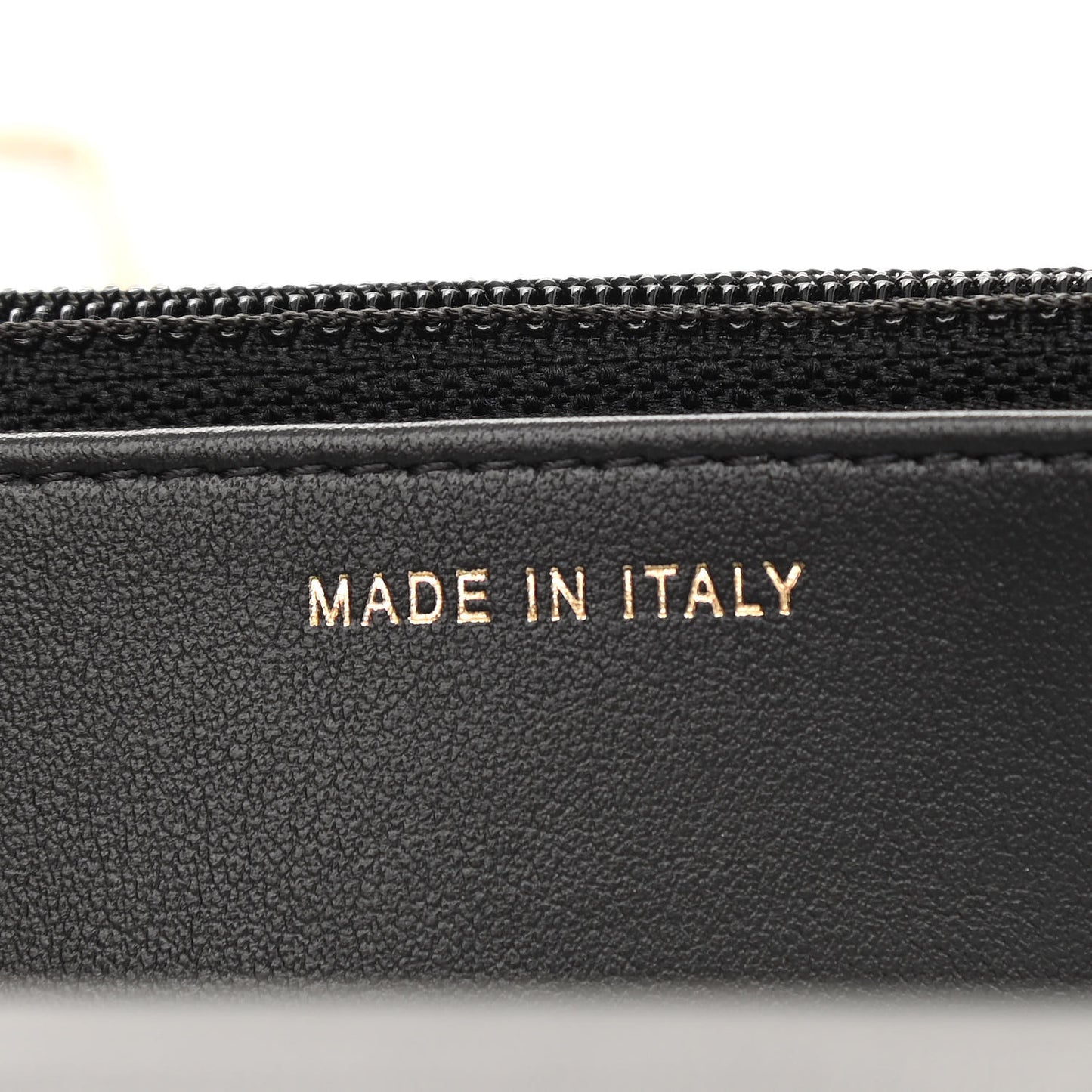 Caviar Quilted CC Filigree Wallet On Chain WOC Black