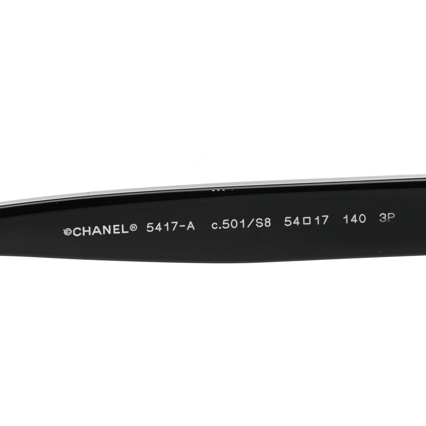 Acetate Polarized Square Sunglasses 5417-A Black