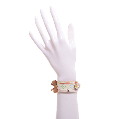 Louis Vuitton Monogram Multicolor Address Wish Bracelet White 2 of 7