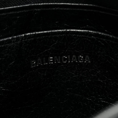 Balenciaga Agneau Arena Mini Le Cagole Heart Bag Black 6 of 9