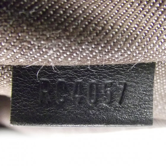 Patent Monogram Shearling Sac Thunder