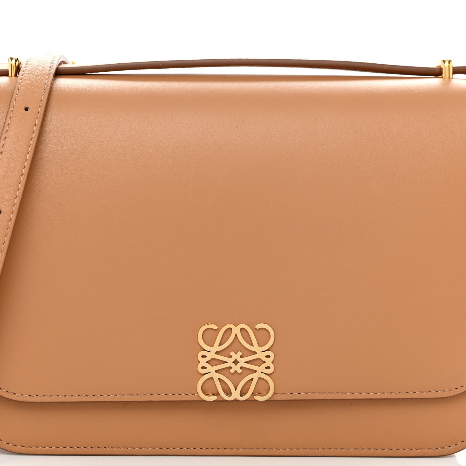 Loewe Silk Calfskin Goya Bag Warm Desert 8 of 11