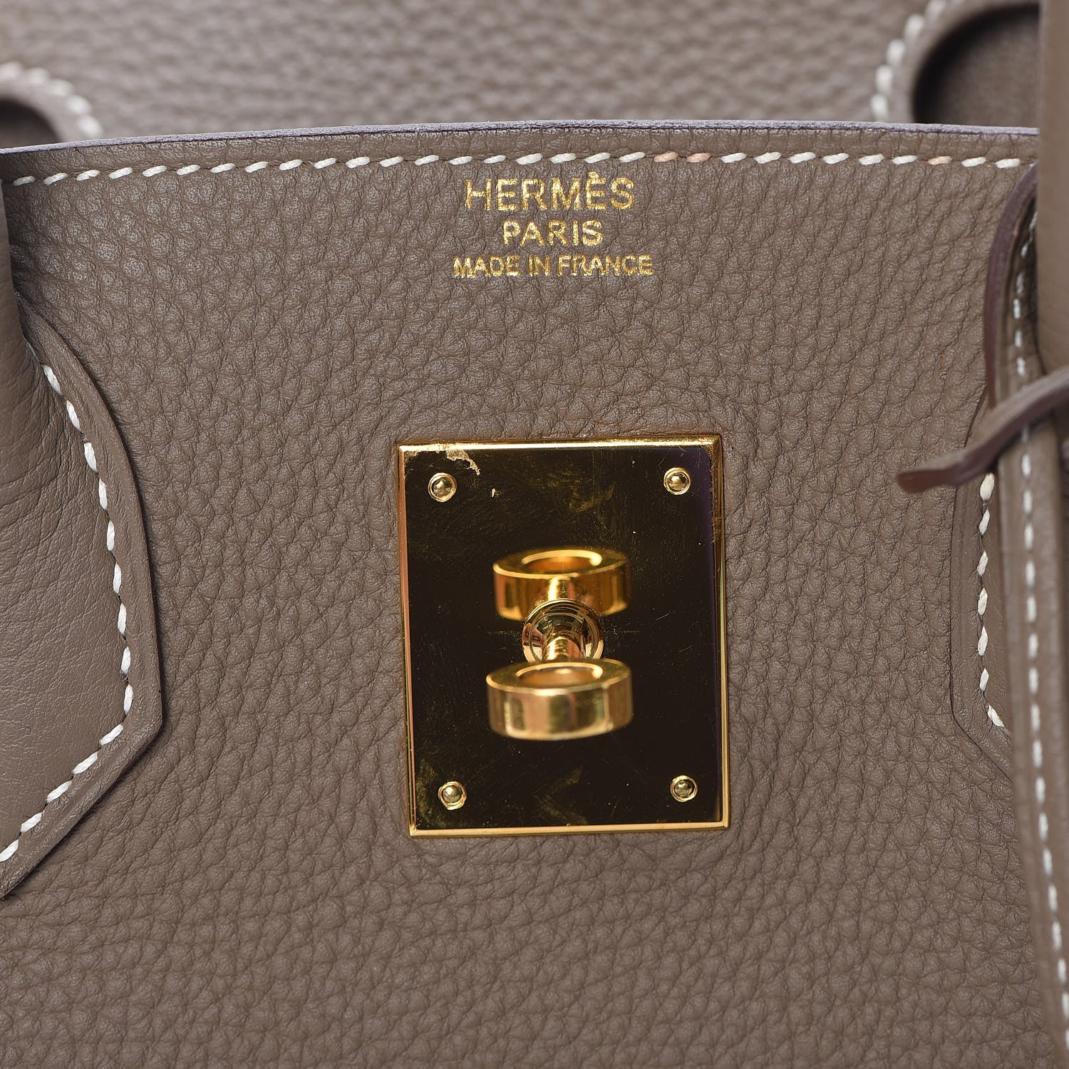 Hermes Togo Birkin 30 Etoupe 22 of 38