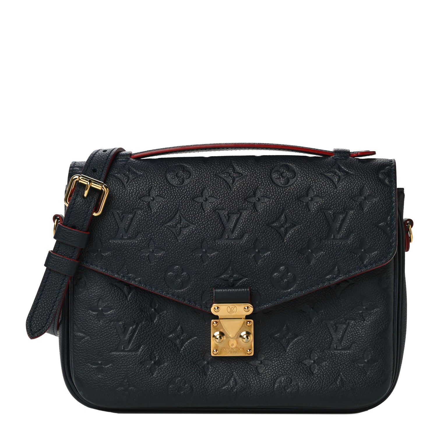 Louis Vuitton Empreinte Pochette Metis Marine Rouge 1 of 9