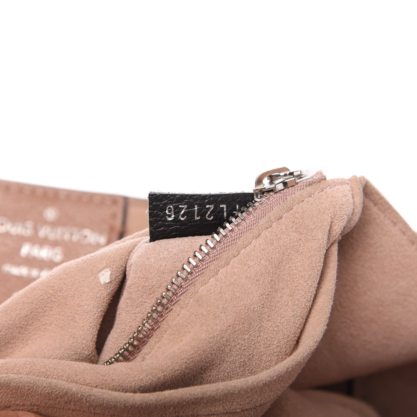 Calfskin Lockme Cabas Bois de Rose Black