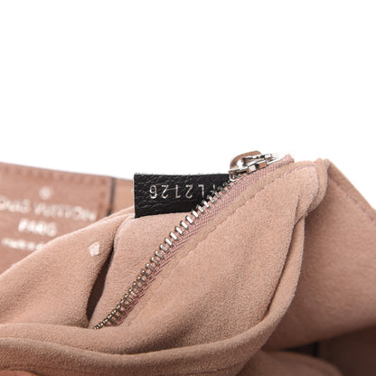 Louis Vuitton Calfskin Lockme Cabas Bois de Rose Black 9 of 13