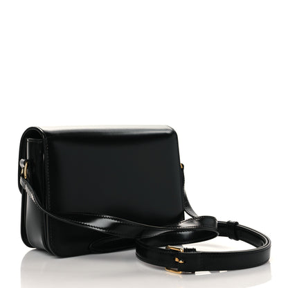 Celine Shiny Calfskin Teen Triomphe Black 3 of 11