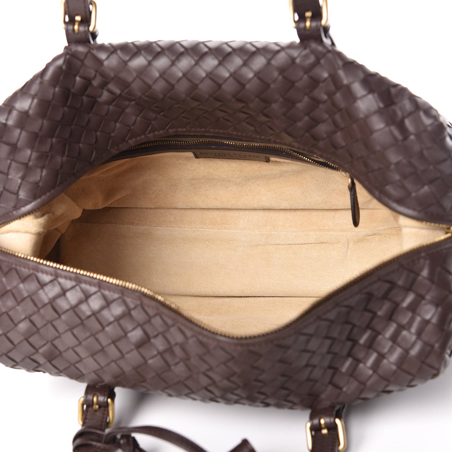 Nappa Intrecciato Montaigne Bag Ebano
