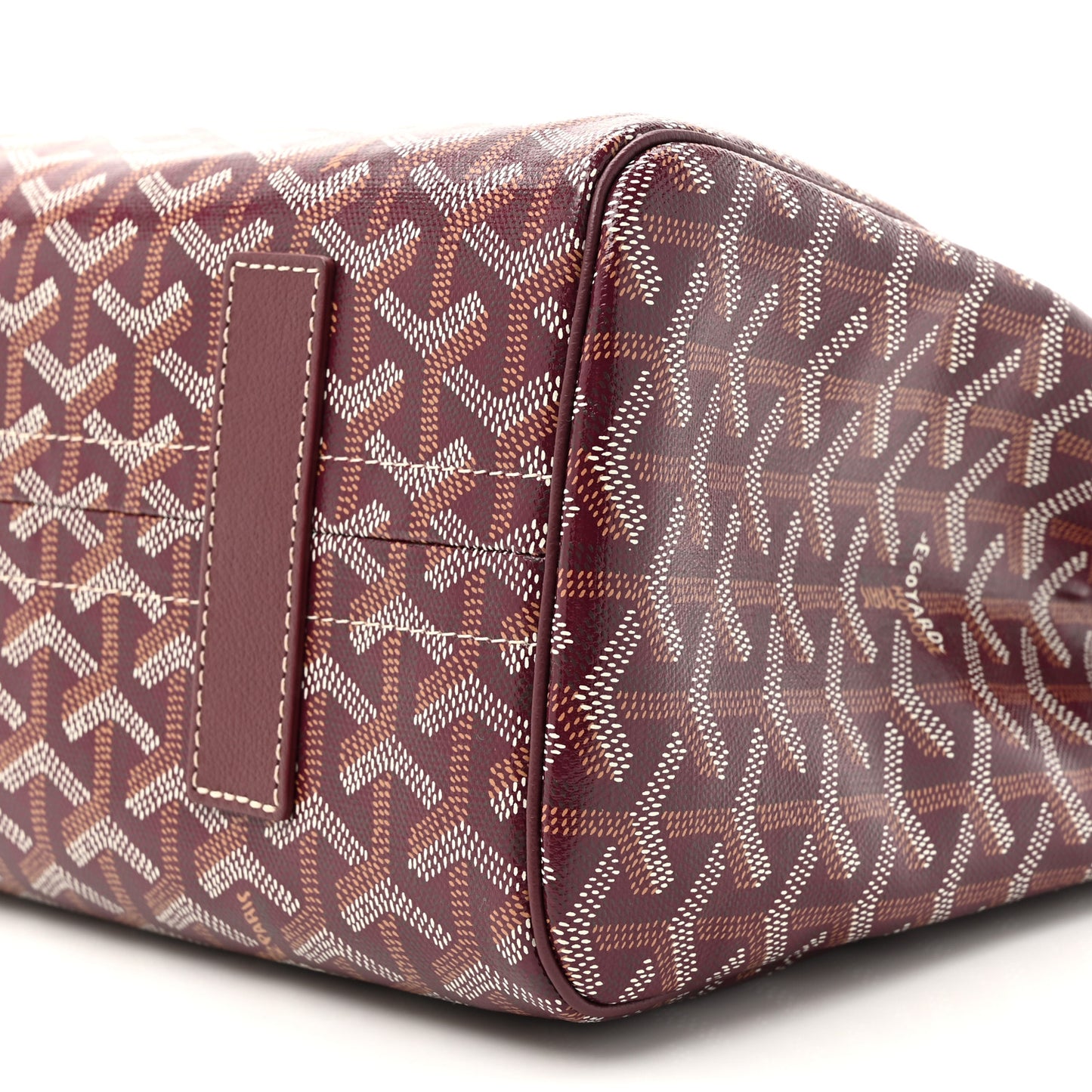 Goyardine Rouette PM Burgundy