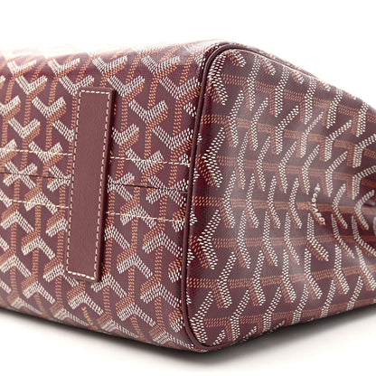 Goyard Goyardine Rouette PM Burgundy 8 of 9