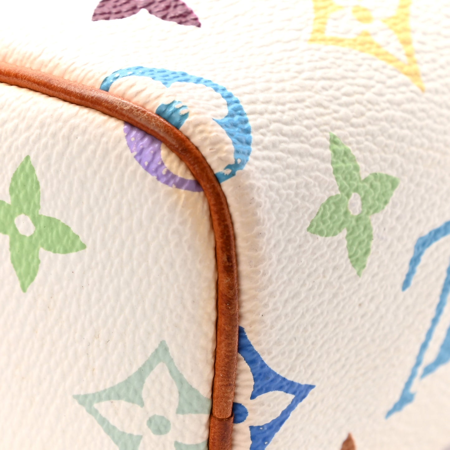 Monogram Multicolor Mini Sac HL Speedy White