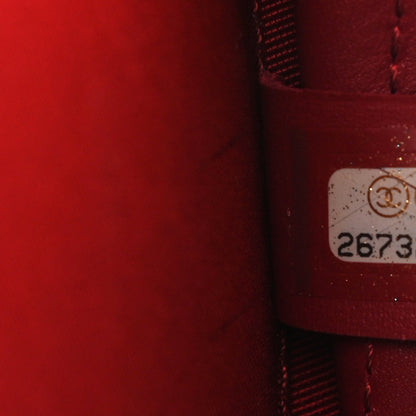 Chanel Patent Round As Earth Evening Bag Red 12 of 21