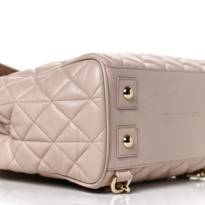 Mulberry Nappa Quilted Cara Delevingne Convertible Bag Oatmeal 9 of 10