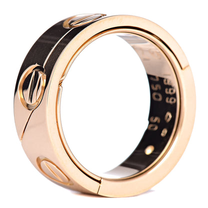 Cartier 18K Yellow Gold 7mm Astro LOVE Ring 50 5.25 8 of 9