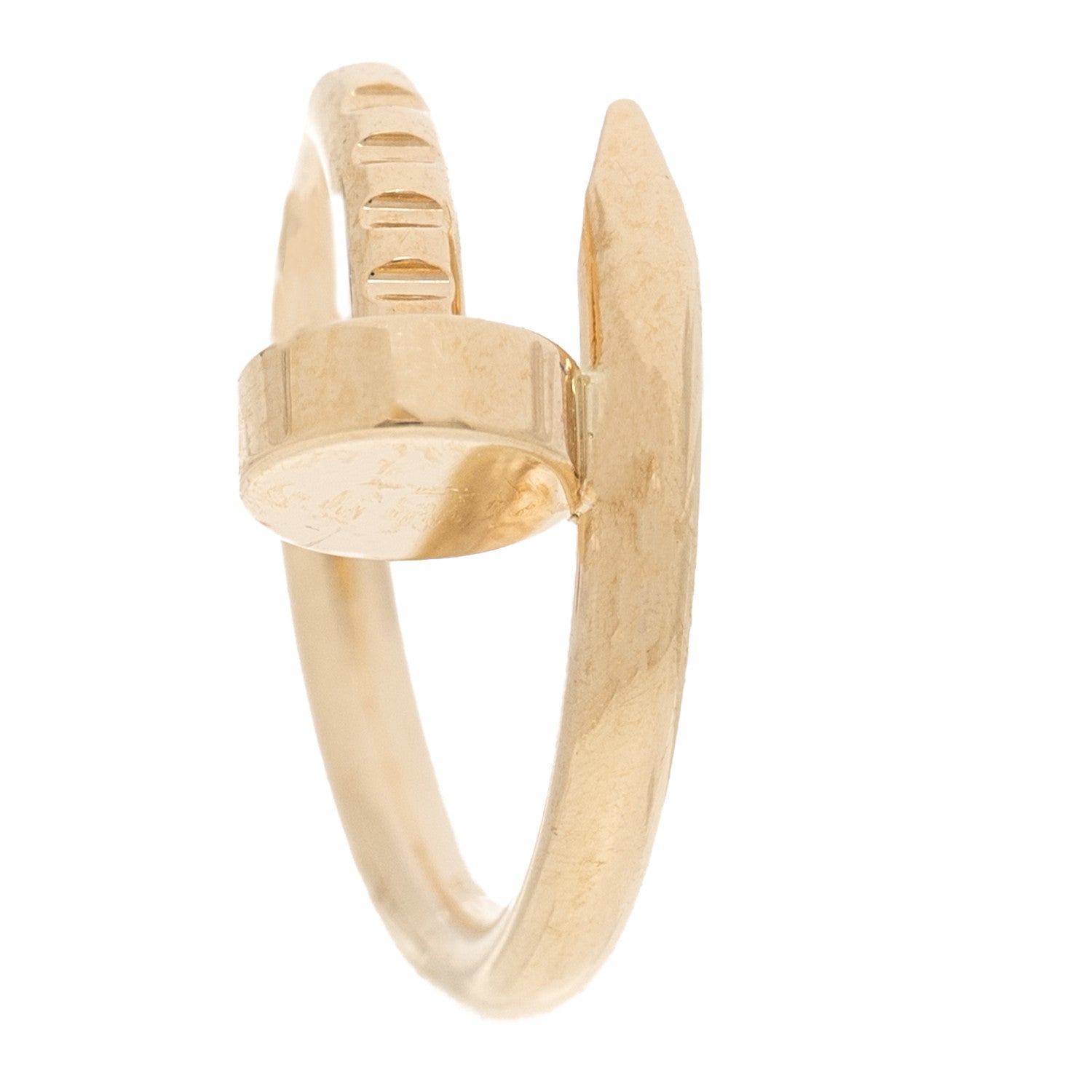 Cartier 18K Yellow Gold Juste Un Clou Single Hoop Earring 1 of 4