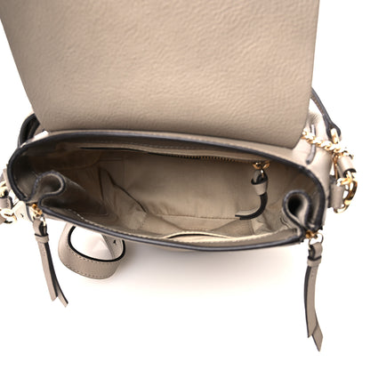 Chloe Suede Calfskin Medium Faye Backpack Motty Grey 4 of 9