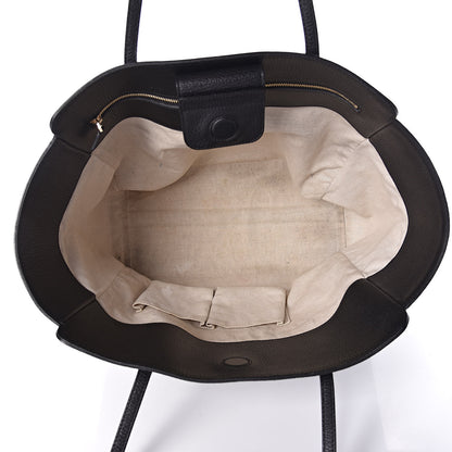 Gucci Pebbled Calfskin Medium Swing Tote Black 5 of 8