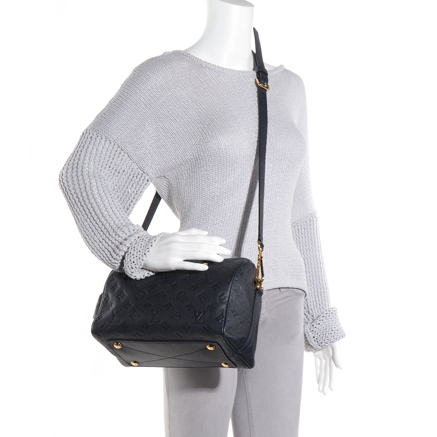 Louis Vuitton Empreinte Speedy Bandouliere 25 Infini 2 of 8